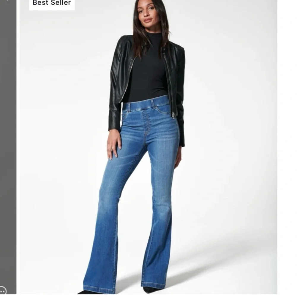 Spanx Pull On Flare Jeans